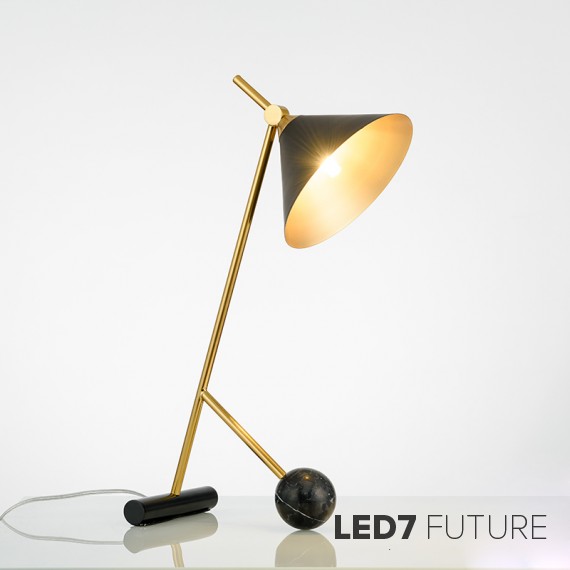 Kelly Wearstler - Cleo Table Lamp Black